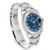 ROLEX Datejust Blue Roman Dial Oyster Bracelet Steel Mens Watch 116200 Image 3