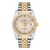 ROLEX Datejust Steel Yellow Gold Ivory Pyramid Dial Mens Watch 116233 Image 2 ROLEX Datejust Steel Yellow Gold Ivory Pyramid Dial Mens Watch 116233 Image 2