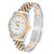 ROLEX Datejust Steel Yellow Gold Silver Dial Automatic Mens Watch 16233 Image 4