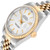ROLEX Datejust Steel Yellow Gold Silver Dial Automatic Mens Watch 16233 Image 5