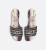 DIOR Mule Dway Embroidered Cotton And Dior Peony Motif In White And Purple