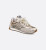 DIOR D-sketch Sneaker Gold Laminated Cracked Lambskin And Calfskin