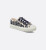DIOR Walk'n'dior Sneaker Cotton Embroidered With The Dark Blue Dior Oblique Motif