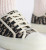 DIOR Walk'n'dior Sneaker Cotton Embroidered With The Dark Blue Dior Oblique Motif