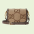 GUCCI Horsebit 1955 Jumbo GG Mini Bag