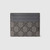 GUCCI Ophidia Card Case 'Grey' Wallet