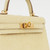 HERMES Mini Kelly - Vanille Alligator