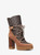 MICHAEL KORS Culver Mixed-Media Platform Boot BROWN Image 1 MICHAEL KORS Culver Mixed-Media Platform Boot BROWN Image 1