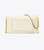 TORY BURCH Kira Chevron Clutch - New Ivory TORY BURCH Kira Chevron Clutch - New Ivory