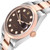 ROLEX Datejust 36 Steel Rose Gold Diamond Mens Watch 126201 Image 5