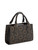 GUESS Eldoria Enlarged Logo Mini Satchel BROWN Image 2 GUESS Eldoria Enlarged Logo Mini Satchel BROWN Image 2