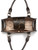 GUESS Eldoria Enlarged Logo Mini Satchel BROWN Image 3 GUESS Eldoria Enlarged Logo Mini Satchel BROWN Image 3