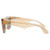 BURBERRY Light Brown Mirrored Gold Square Ladies Sunglasses