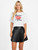 GUESS Vera Crewneck Rhinestone Tee