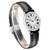 CARTIER Ronde Solo 29Mm Black Leather Strap Steel Ladies Watch W6700155 Image 4