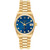 ROLEX President Midsize Yellow Gold Blue Dial Ladies Watch 68278 Image 2