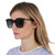 GUCCI  Grey Butterfly Ladies Sunglasses GUCCI  Grey Butterfly Ladies Sunglasses