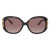 SALVATORE FERRAGAMO Brown Gradient Oval Sunglasses SF668 001 57 (Arriving In Delhi) SALVATORE FERRAGAMO Brown Gradient Oval Sunglasses SF668 001 57 (Arriving In Delhi)