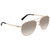 SALVATORE FERRAGAMO  Grey Gradient Pilot Sunglasses SALVATORE FERRAGAMO  Grey Gradient Pilot Sunglasses