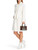 BURBERRY Check Mini Leather Top Handle Bowling Bag DARK BIRCH BROWN Image 3