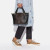 COACH Kacey Satchel In Blocked Signature Canvas