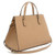 GUCCI Cream White Grained Leather Soho Top Handle Bag