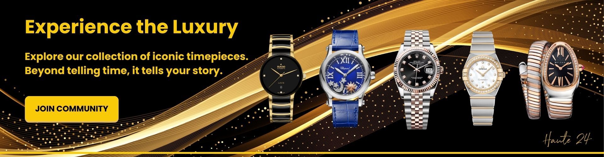 Haute24 Luxury Swiss Watches Collection