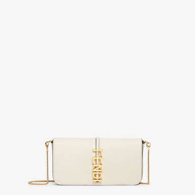 Fendi - Fendigraphy Leather Chain Wallet