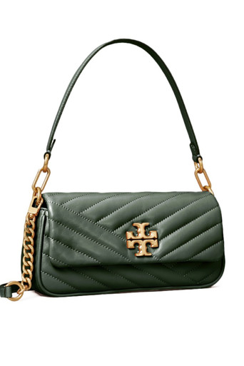 ♦Tory Burch♦トリバーチ♦Small Flap Bag Mini Leather Flap Shoulder Bag: Women's Designer Shoulder