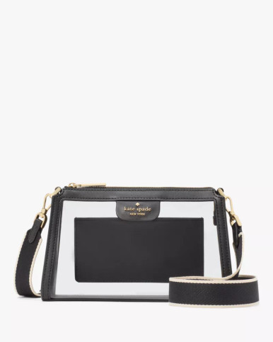 KATE SPADE Clare Clear Small Crossbody