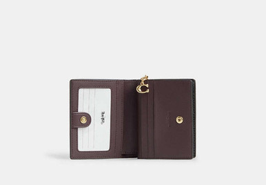 折りたたみ財布 Coach CAP09 Snap Wallet With Rivets COACH® Outlet | Snap Wallet With Rivets