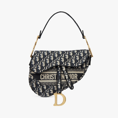 dior saddle bag black and white