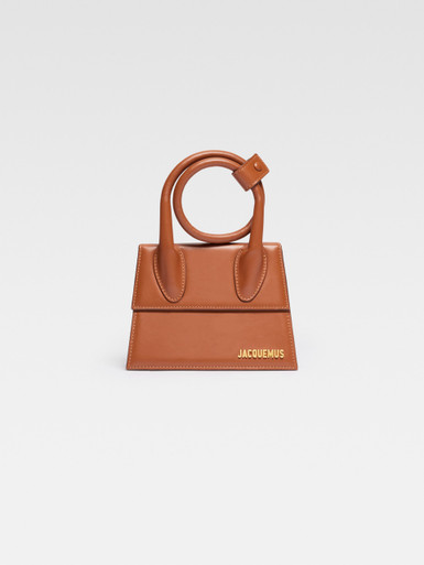 JACQUEMUS Le Chiquito Noeud leather shoulder bag