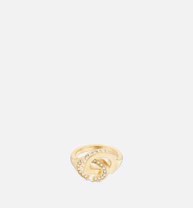 Forever Dior Ring Gold-finish metal