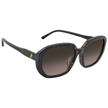 Jimmy Choo Grey Gold Shelby Cat Eye Women's Sunglasses 57mm Jimmy Choo | TLC