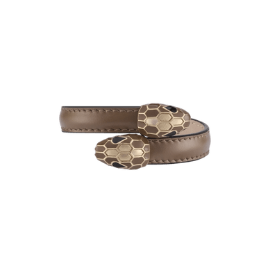 Bvlgari Medium Leather Serpenti Forever Bracelet | Harrods CA