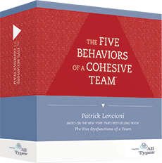 The Five Behaviors of a Cohesive Team (powered by AllTypes)