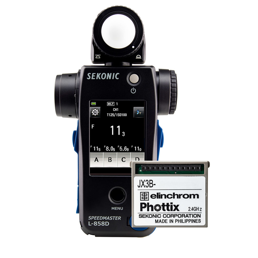 Sekonic SpeedMaster L-858D + RT-EL/PX Transmitter Module Bundle