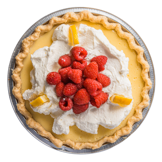 Lemon Cream w/Raspberry