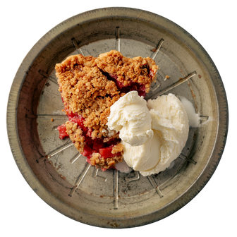 Raspberry Rhubarb Crumb- SNO