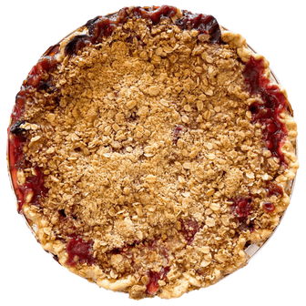 Raspberry Rhubarb Crumb- SNO