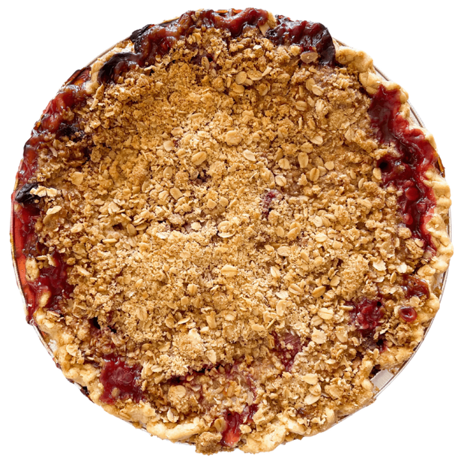 Raspberry Rhubarb Crumb- SNO