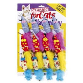 Stop boredom with the Classic Catnip Jolly Mouse. It's the ideal toy for chasing and batting. Visit Elliot's Pet Warehouse to grab one for your cat now.