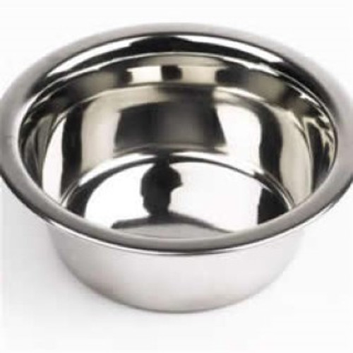 High Quality, Hygienic, Stainless Steel feeding bowl. Easy to clean, dishwasher safe and rust-proof. 