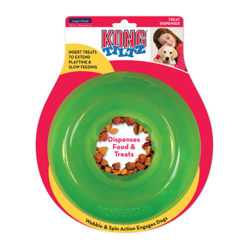 insert treats to extend playtime and slow feeding
Wobble & Spin action engages dogs
Dispenses Food & Treats insert treats to extend playtime and slow feeding
Wobble & Spin action engages dogs
Dispenses Food & Treats