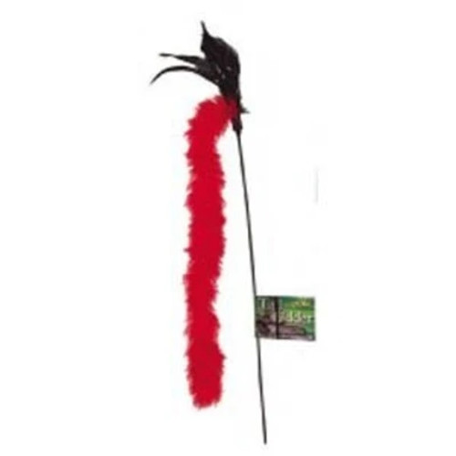 Petlove Tail Tikkler, a great cat teaser toy,
Supplied in red