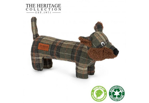 Give your dog a posh toy with the Ancol Heritage Tweed Fox. It's durable and stylish for any breed. Buy now for fast shipping and a happy pet.