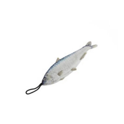 Your cat will love this Sardine Catnip Plush Toy. It's soft, durable, and has a secret refillable pouch. Buy one today for endless feline fun.