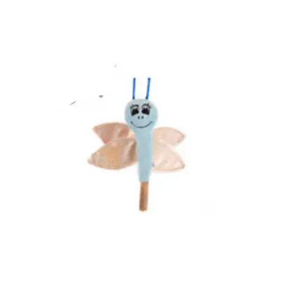 A cute little butterfly toy on a natural catnip wand. 
Ideal for cats everywhere
