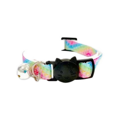 Tie dye cat collar for all standard sized cats
Colurful and charming